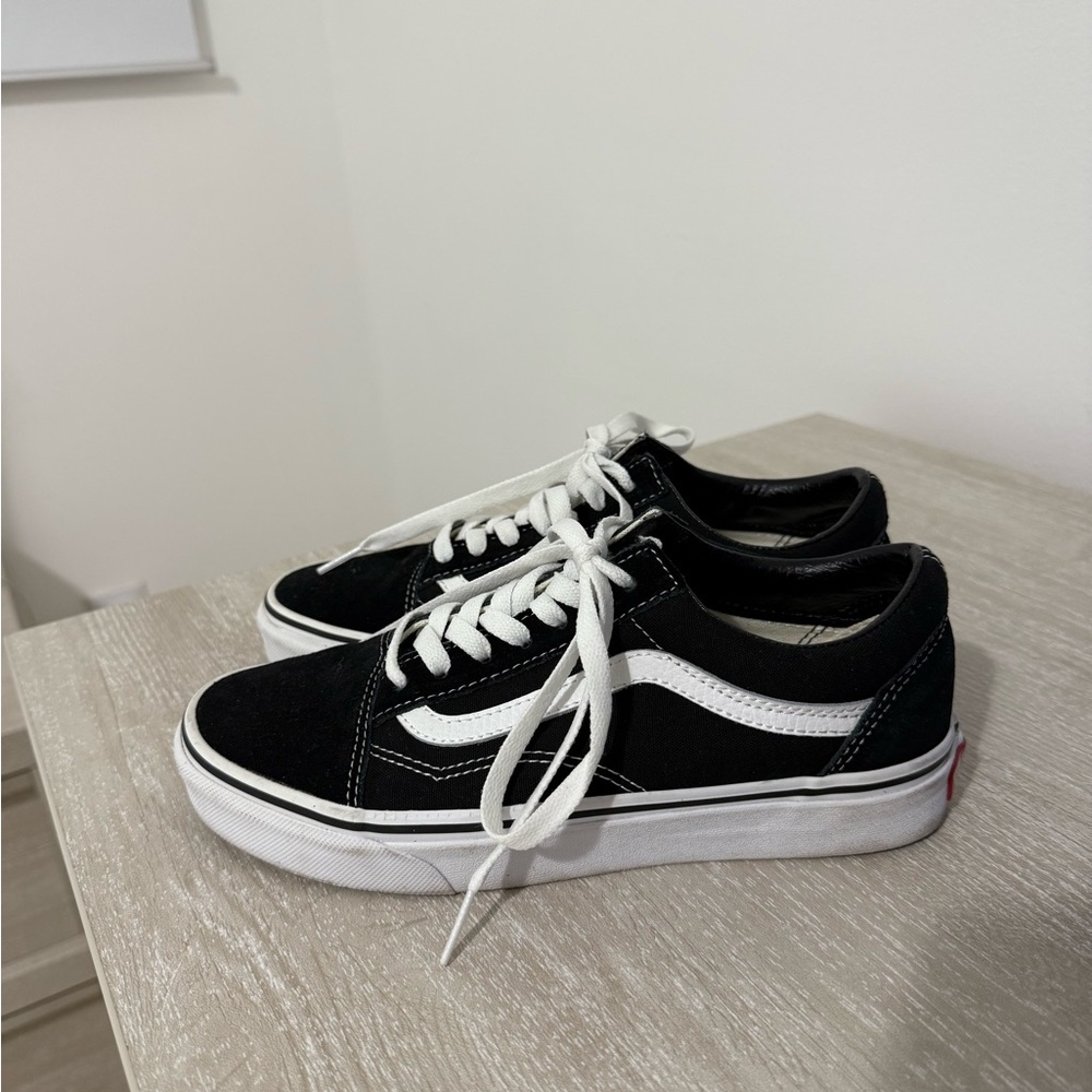 Vans Black and White Women's Sneakers